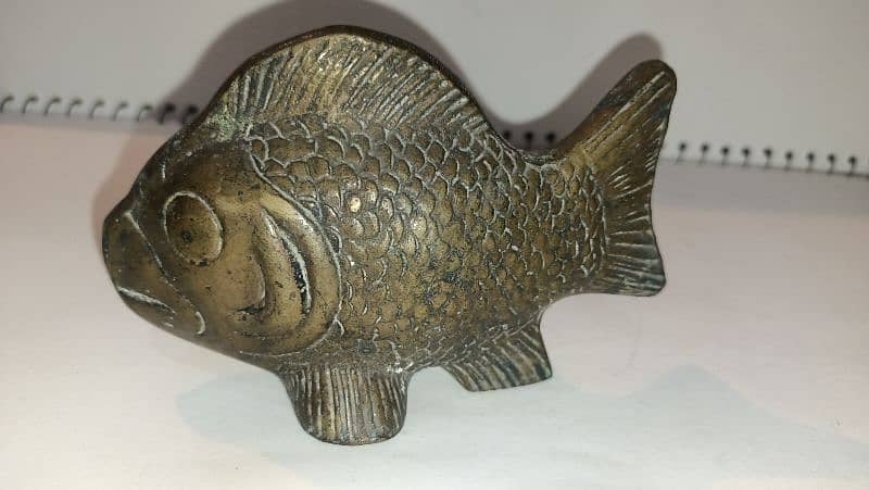 antique Brass  fish for sale 1