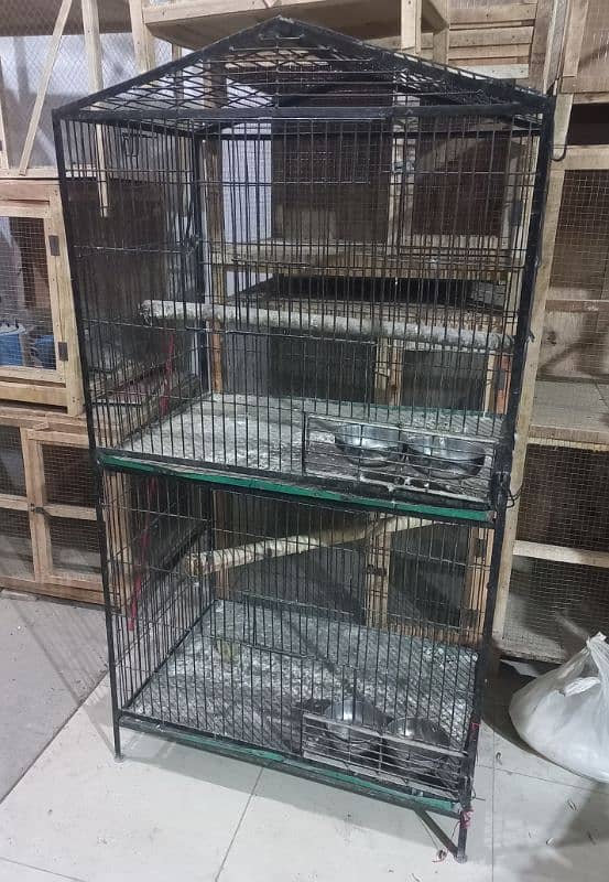 parrot cage available used 0