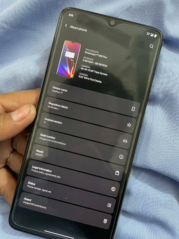 OnePlus 7t 6/128 3