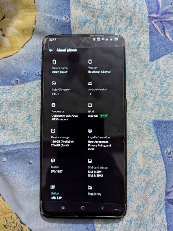 Oppo reno 2 8/256 4