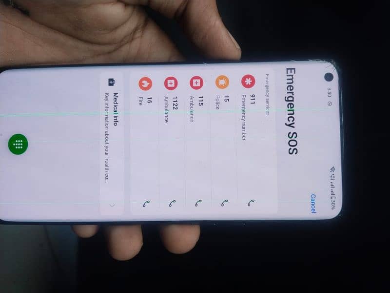 OnePlus 9pro LCD ma 4 line hn  PTA 12/256 2