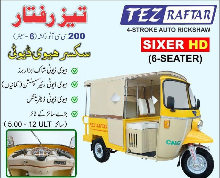 TEZ RAFTAR loader rickshaw 1