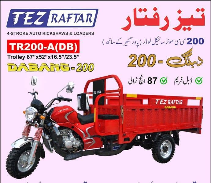 TEZ RAFTAR loader rickshaw 4