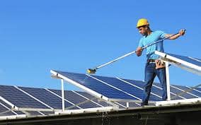 Solar  panel wash services & Solar panel cleaning services 5