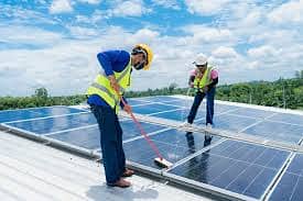 Solar  panel wash services & Solar panel cleaning services 8