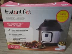 Instant pot Due crisp 11 in 1 Air fryer UK