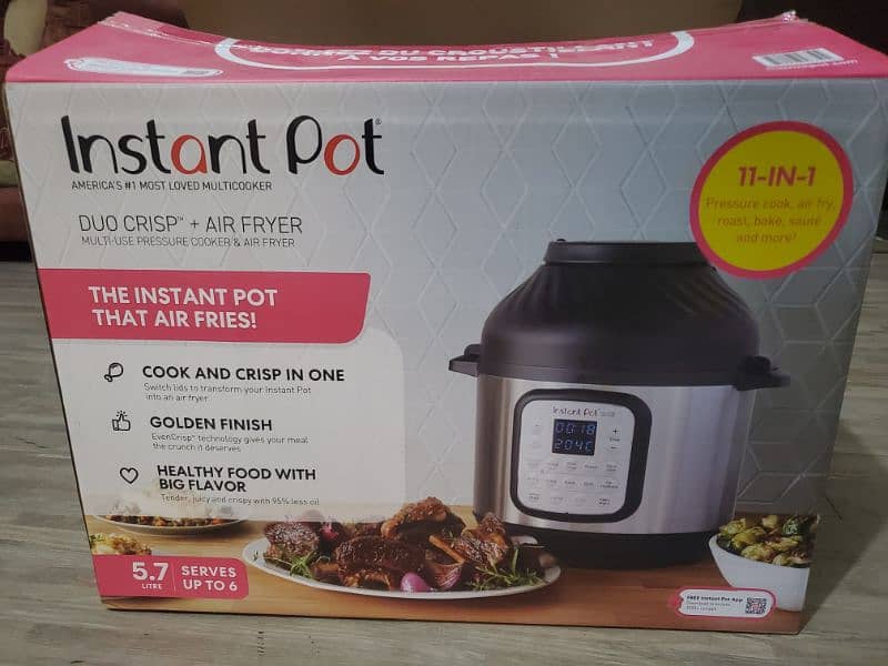 Instant pot Due crisp 11 in 1 Air fryer UK 0