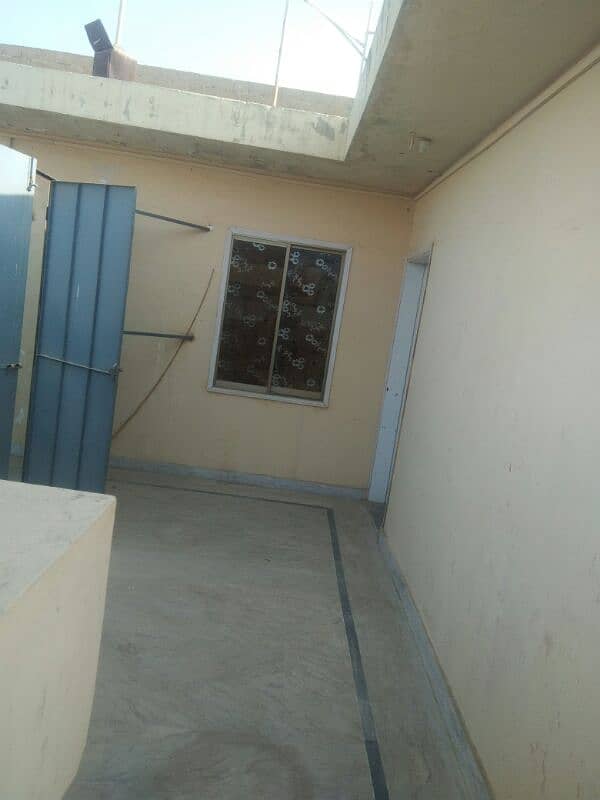 house for rent near airport bostan e Raza 2 bedrooms 1 bathroom 4