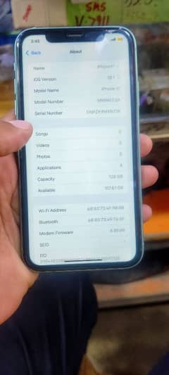 iphone 11 dull PTA condition 10/10 only face id off waterpak