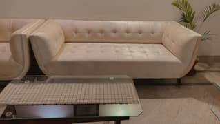 Sofa set | 6 Seater | Turkish Sofa | Velvet finish | Molty Foam Seat |