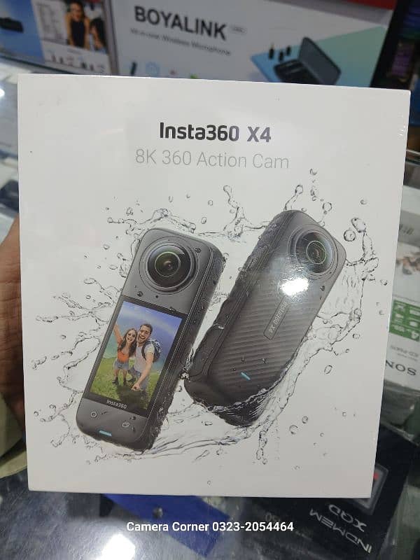 Insta360 X3 Insta360 X4 and Dji Osmo Action 5 pro Go pro hero 13 2