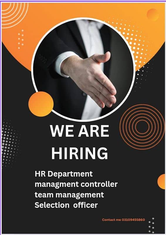 WE ARE HIRING BOTH MALE & FEMALE STAFF IN OFFICE WORK 0