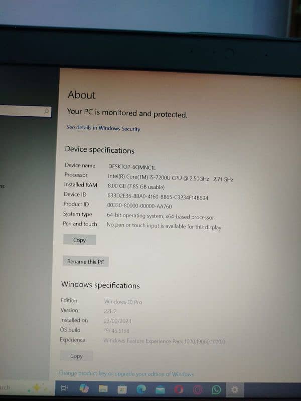 Hp i5 7 gen urgent sale 2