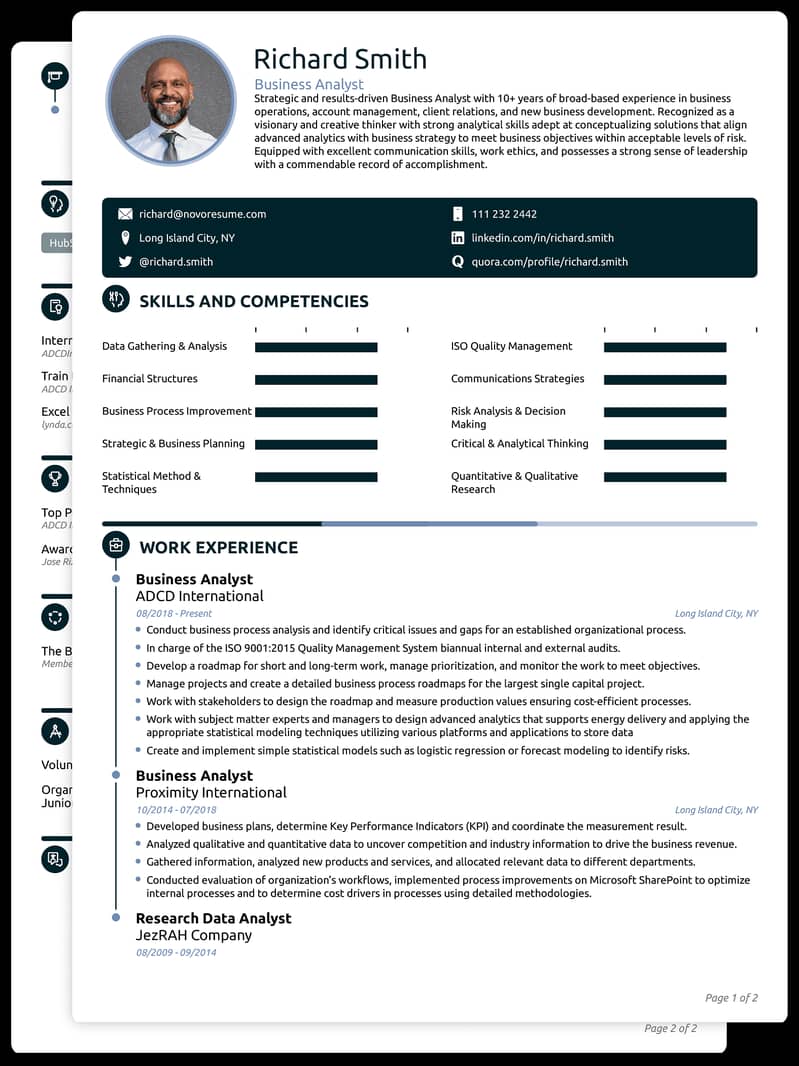 Professional cv maker 6