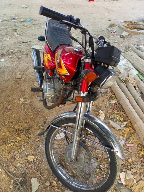 Honda CG 125 . Red . Best Condition 1