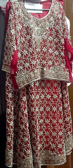 bridal dress|bridal lehnga for urgent sale