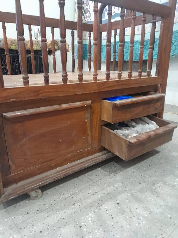 pure old wooden baby cart for sale 1