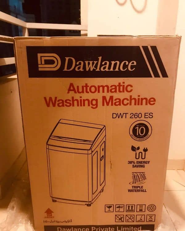 Brand new 10kg top load fully automatic washing machine 0