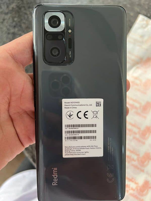 redmi note 10 pro 8/128 PTA official approved 0