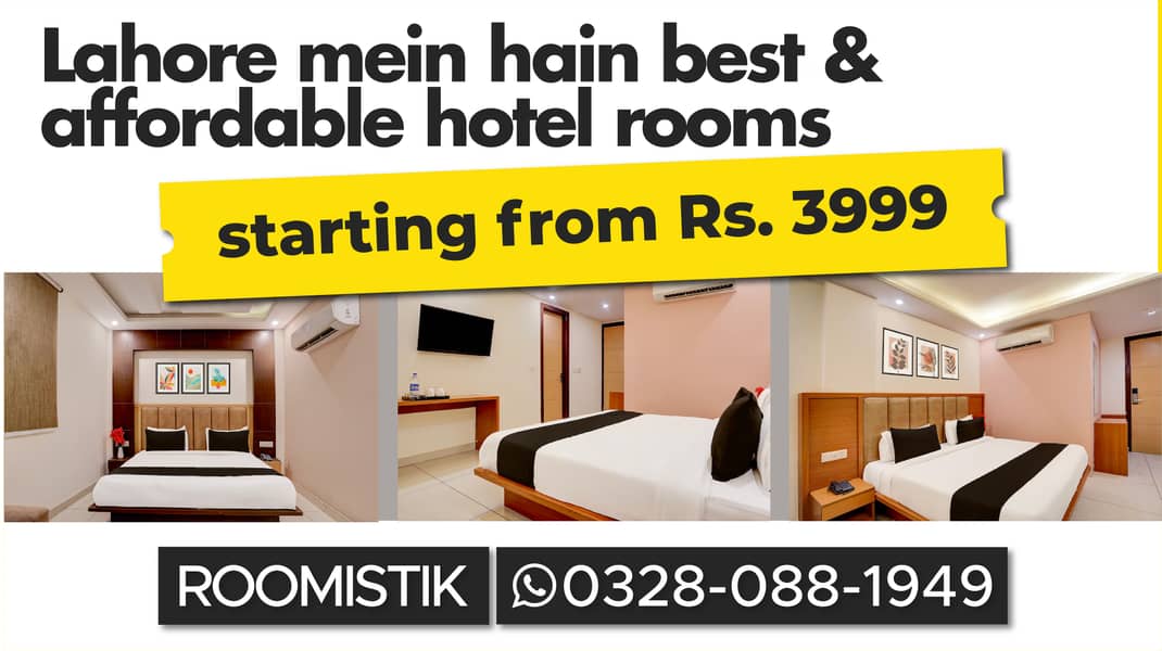 Best Hotel Rooms for Couples & Families in Lahore 0