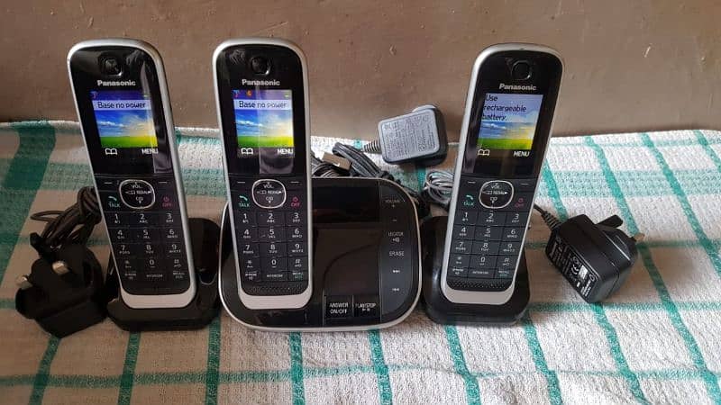 Panasonic KX-TG7523 Phones - Triple Digital Cordless Answering 9