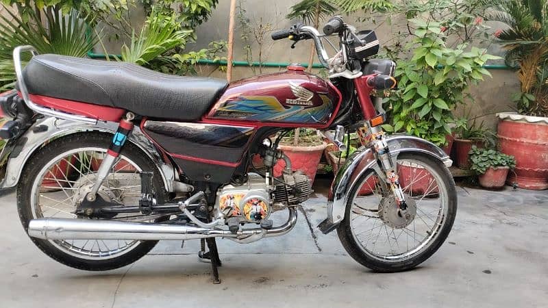 Honda 70 All Punjab Number 1