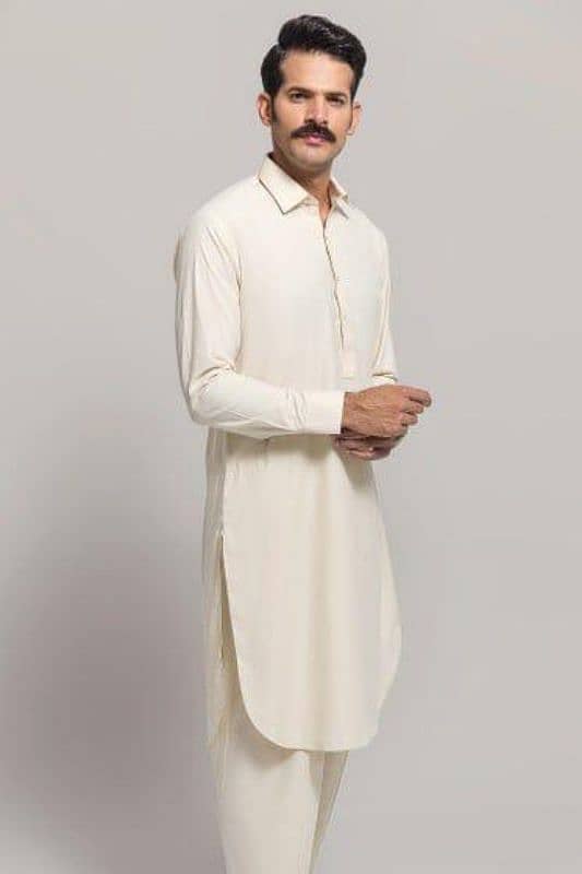 Man kaddar suit /winter suit/Man winter unstitched/karandi suit/ 10