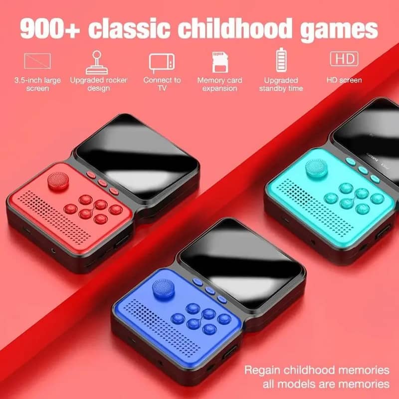 M3 SUP Game Box – 900-in-1 Retro Handheld Console with 3.0” Color LCD 7