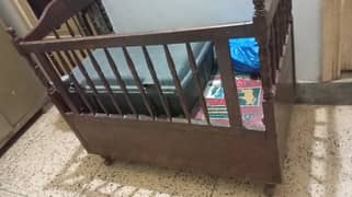 Wooden bed / Kids bed / baby cart