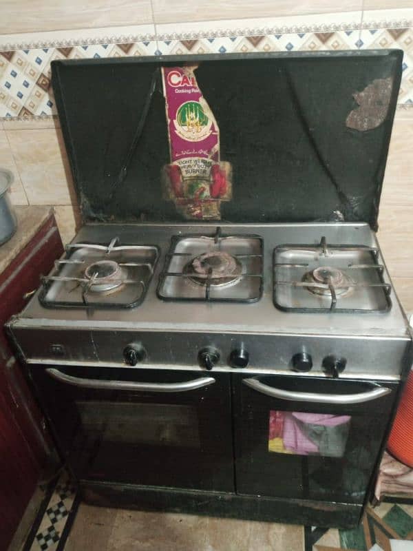 baking range stove 0