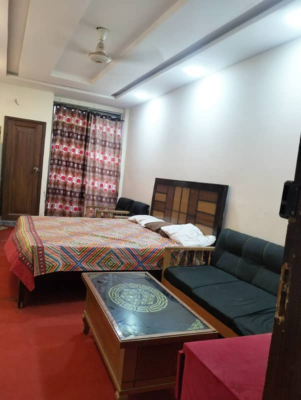 Studeo semi furnished flat available per day 0