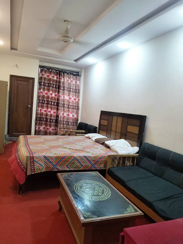 Studeo semi furnished flat available per day 2