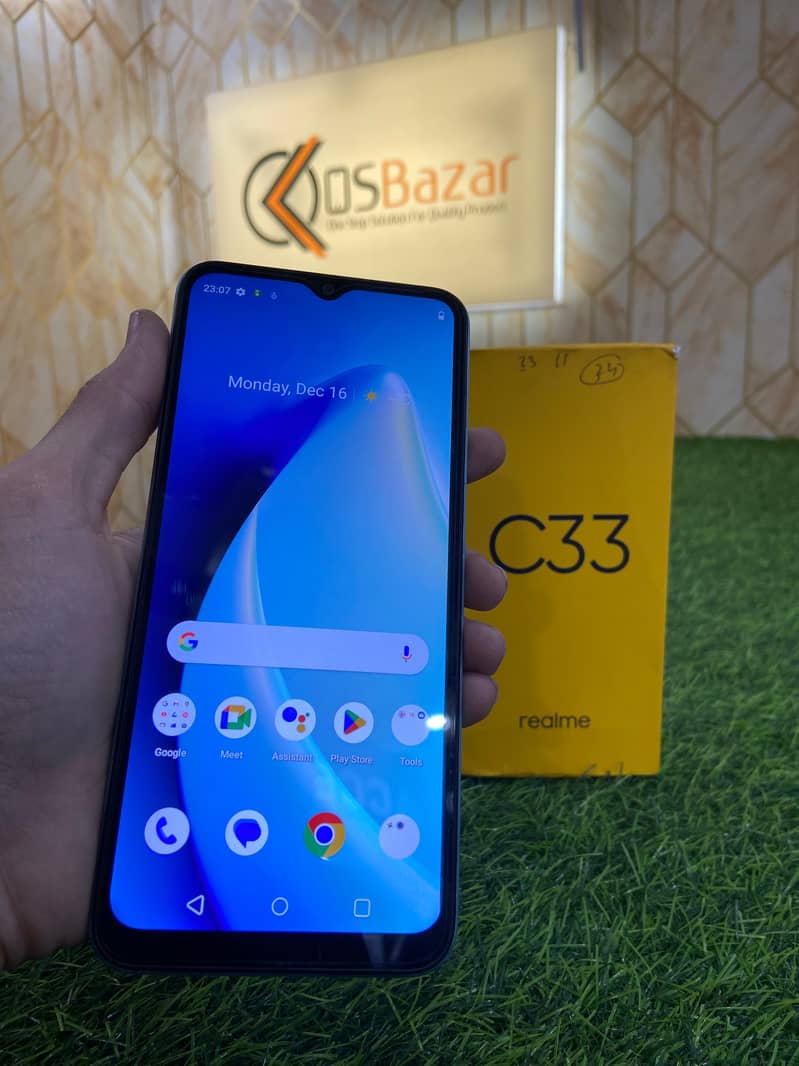 Realme C33 With box  4gb Ram 64gb Storage 2