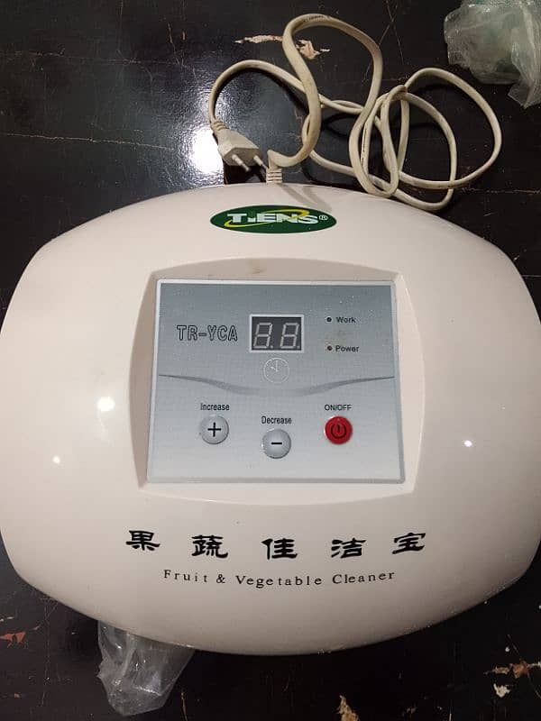 FOODS AND VEGETABLES CLEANERS OZONE MACHINE 0