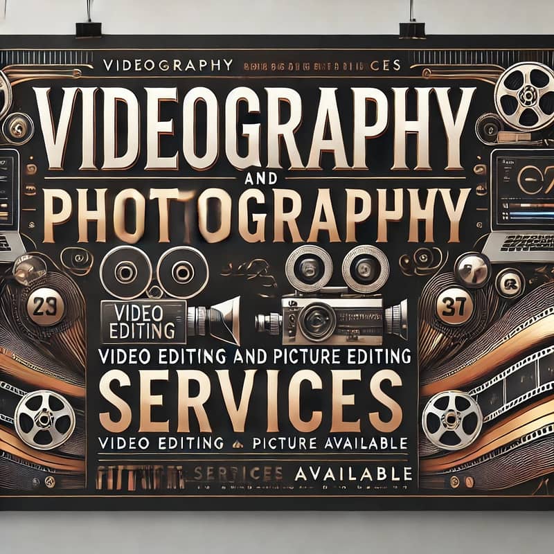 Photography and videography+ editing 0