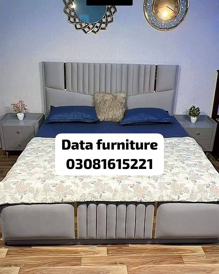 turkish style/bedset/furniture/side table/double bed/factory rate 5