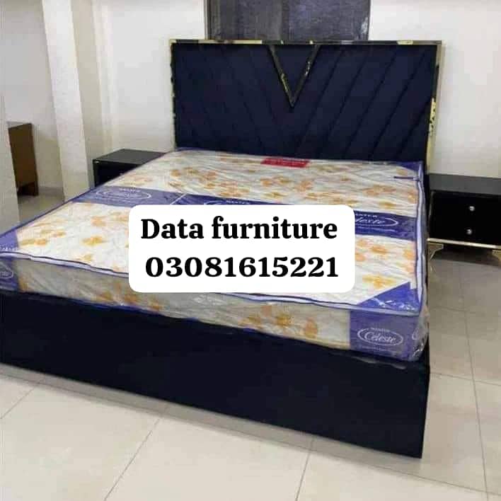 turkish style/bedset/furniture/side table/double bed/factory rate 8