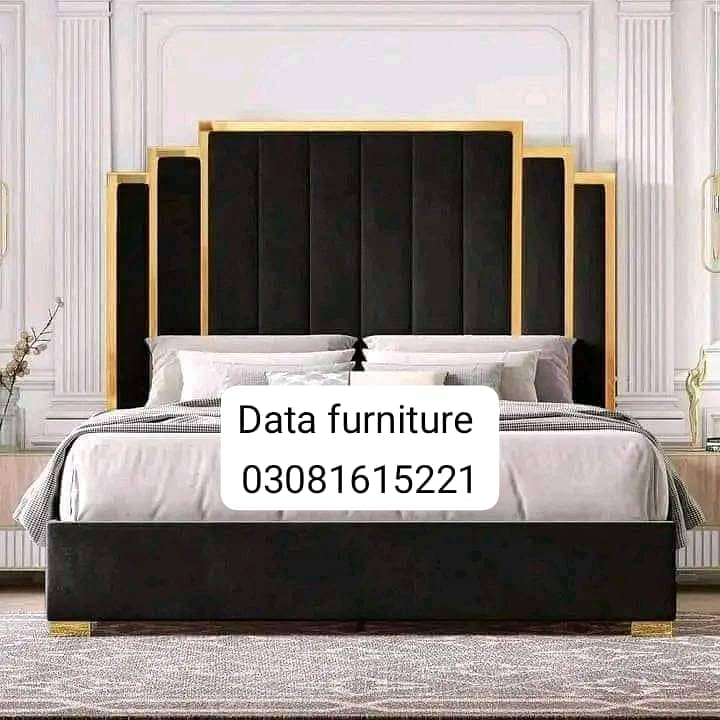 bed,double bed,king size bed,poshish bed/bed for sale,furniture 15