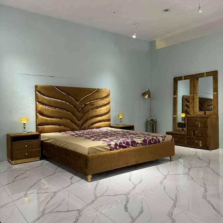 bed,double bed,king size bed,poshish bed/bed for sale,furniture 19