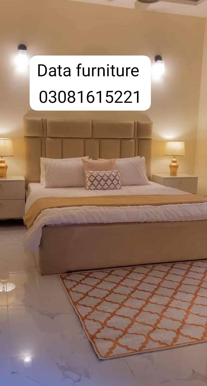 bed,double bed,king size bed,poshish bed/bed for sale,furniture 6