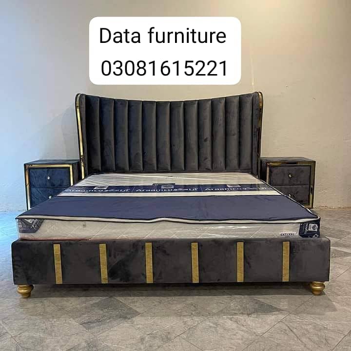 bed,double bed,king size bed,poshish bed/bed for sale,furniture 7