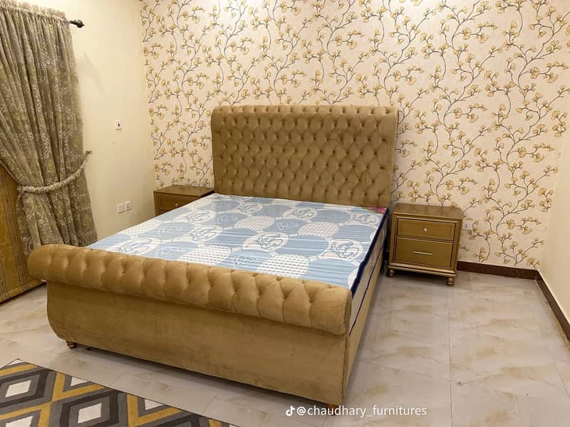 bed,double bed,king size bed,poshish bed/bed for sale,furniture 18