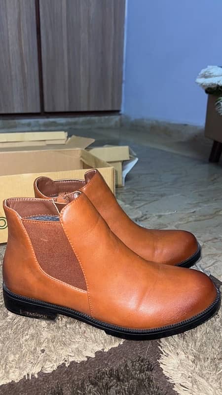 Brown Ankle Boots 0