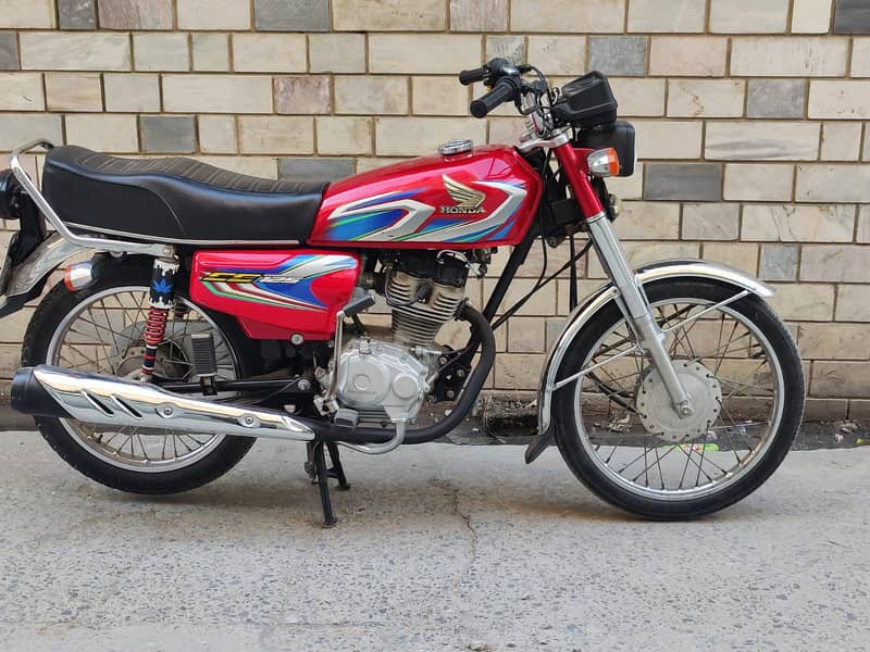 Honda CG 125 Urgent For Sale | Honda In Bikes | Total Geniune 1