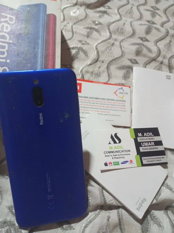 Redmi 8 4/64 with box 0