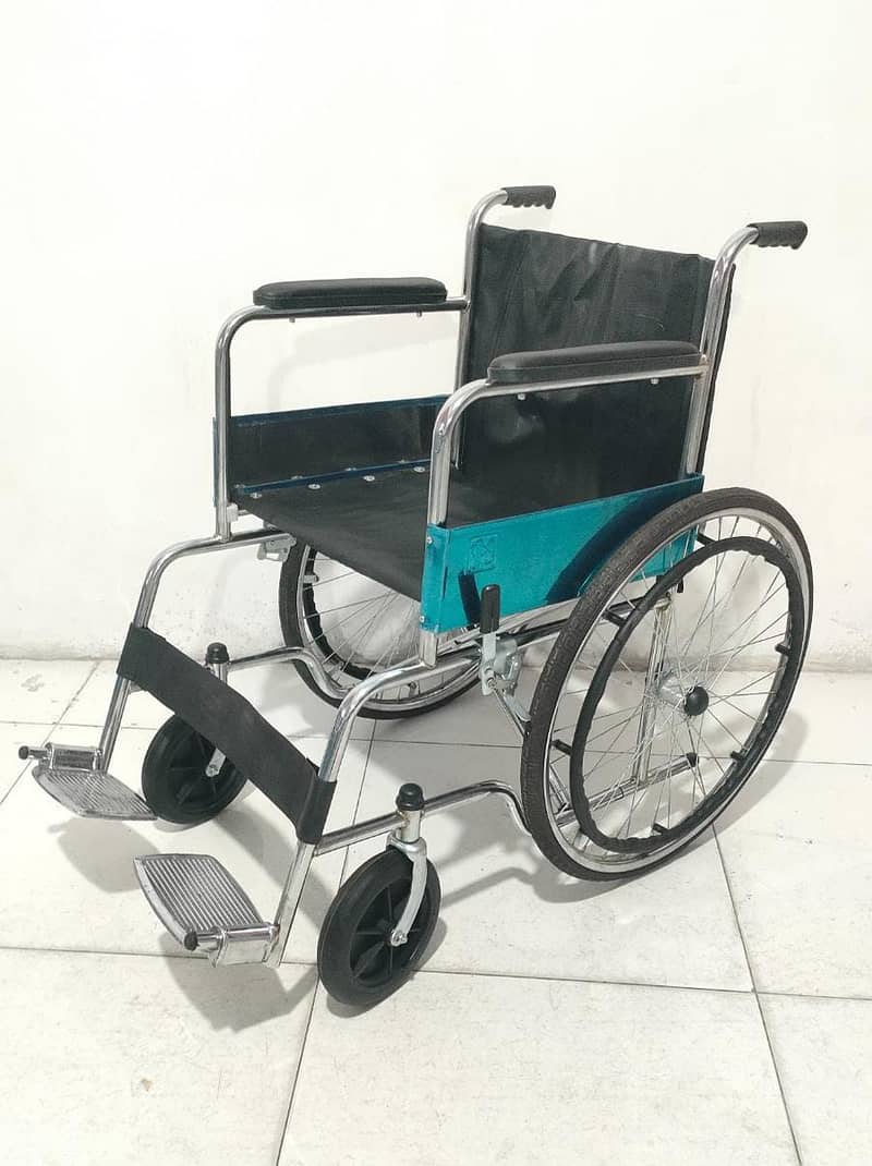 Manufacturer of Wheelchair folding and fix wheel chair, tricycle etc. 1