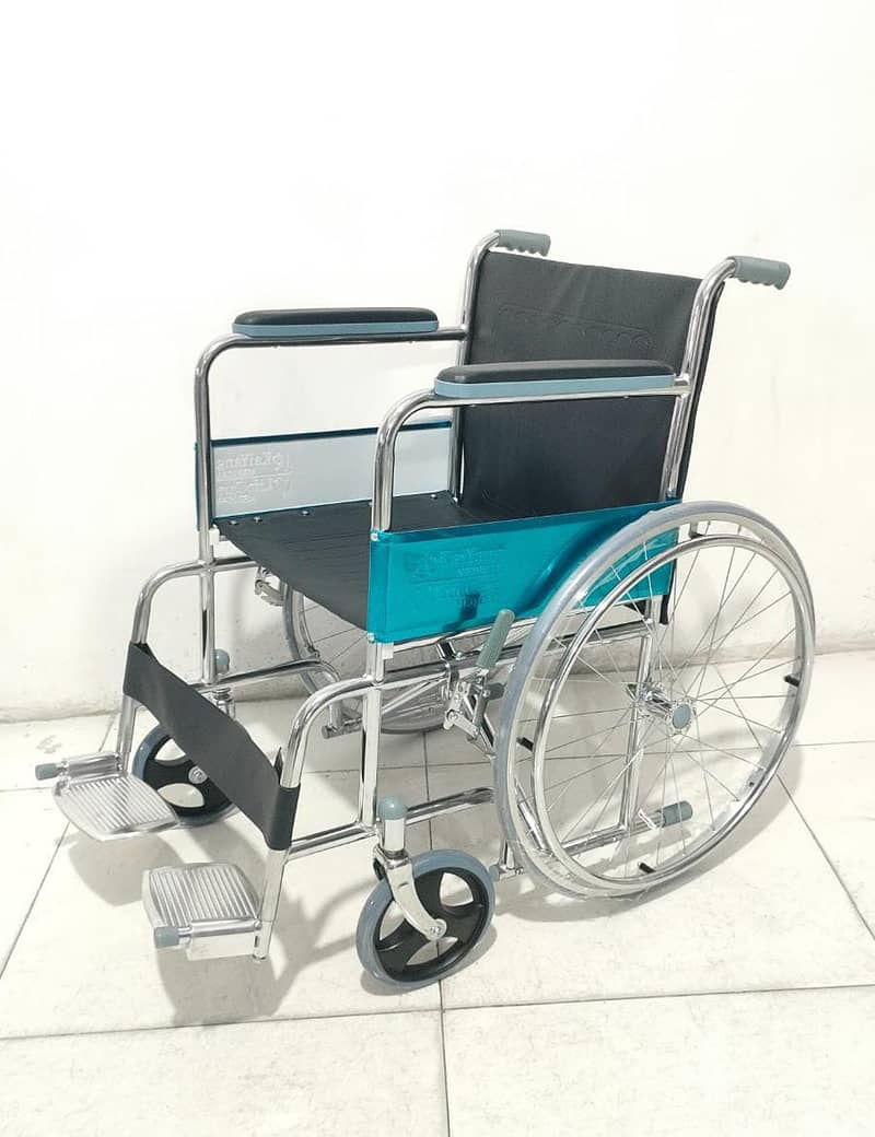 Manufacturer of Wheelchair folding and fix wheel chair, tricycle etc. 4