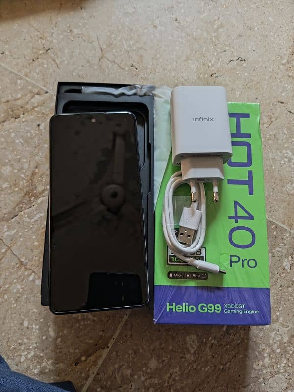 Infinix hot 40 pro in warranty 1