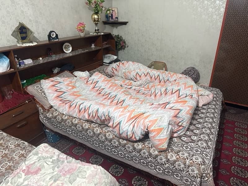 double bed with mattress 1