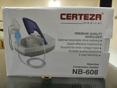 Certeza nebulizer in almost new condition for use by kids and adults.